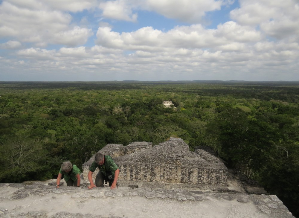 IMG_1084 Anne and Martin at Calakmul
