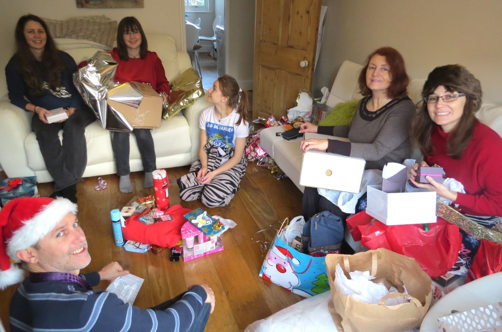 IMG_4075 unwrapping presents