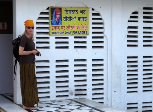 IMG_2325 Holy dip for Heidi